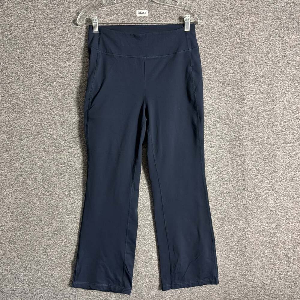 Duluth Trading Women’s XS x 29 Navy Classic Bootcut NoGa Zip Pocket Sweatpants